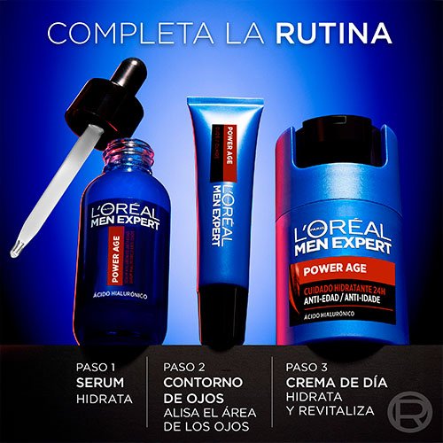 LOREAL PARIS MEN EXPERT POWER AGE GEL REVITALIZANTE NOCHE 7